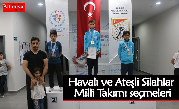 Havalı ve Ateşli Silahlar Milli Takımı seçmeleri