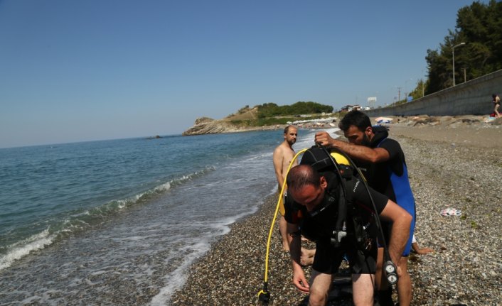 Kastamonu'da sportif dalış eğitimleri