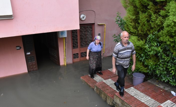 Ordu'da şiddetli yağış