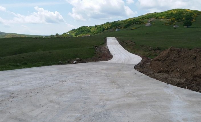 Ordu'da Yeşil Yol Projesi çalışmaları