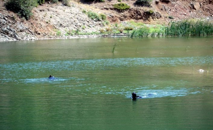 Tokat'ta kaybolan 3 yaşındaki Evrim'i dalgıçlar aradı