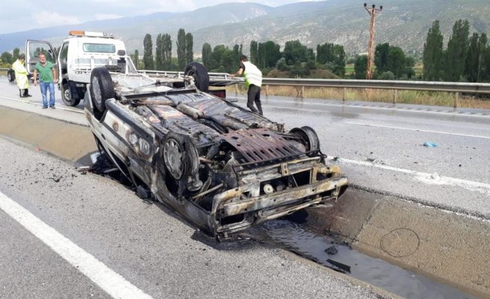 Tosya'da trafik kazası: 2 yaralı