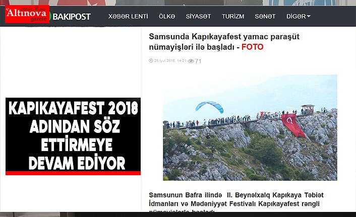 KAPIKAYAFEST 2018 ADINDAN SÖZ ETTİRMEYE DEVAM EDİYOR