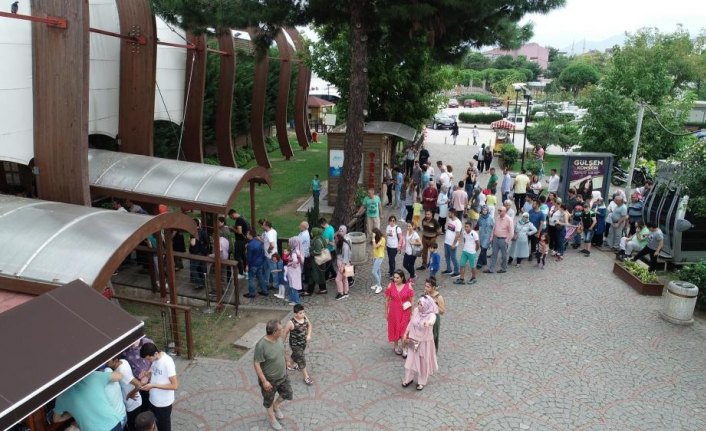 Ordu'daki teleferik 9 günde 100 bin yolcu taşıdı