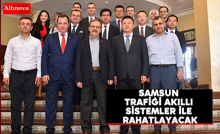 Samsun trafiği akıllı sistemler ile rahatlayacak