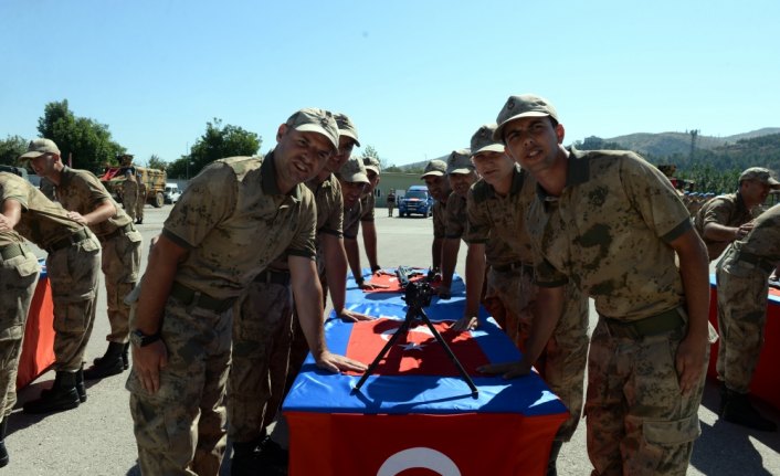 Tokat'ta kısa dönem askerler yemin etti