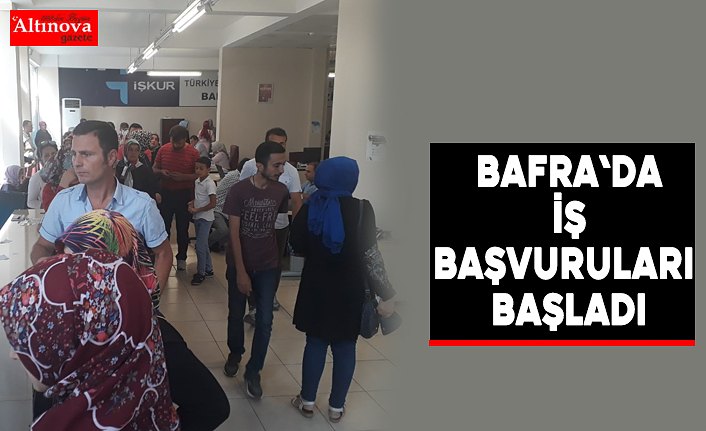 BAFRA İŞKUR’DAN OKULLARDA ÇALIŞACAK TYP BAŞVURULARI BAŞLADI.