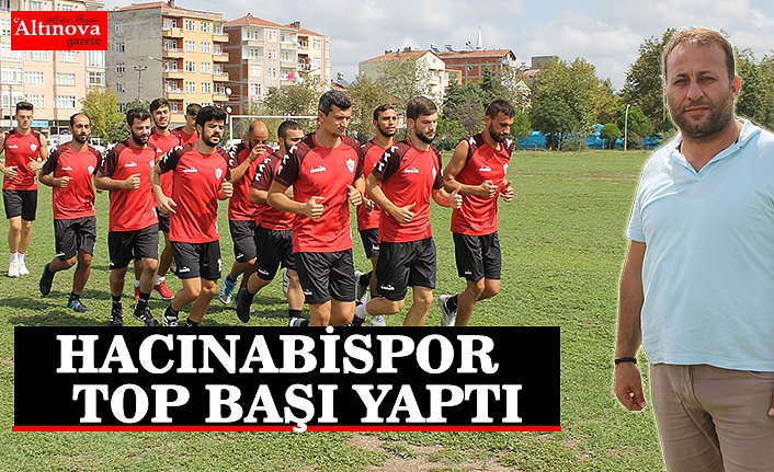 HACINABİSPOR  TOP BAŞI YAPTI