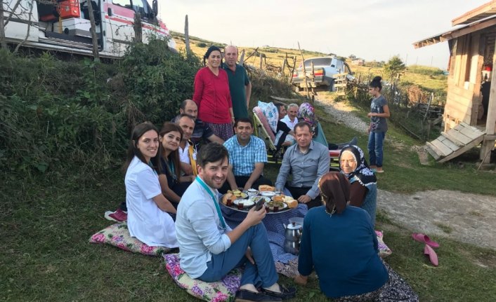 MS hastasının piknik yapma hayali gerçek oldu