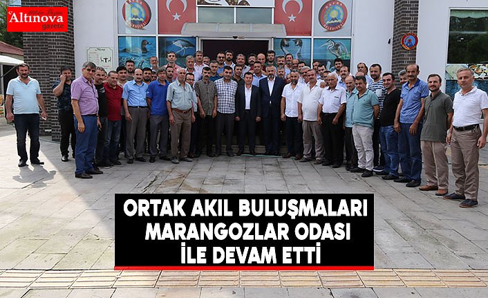 ORTAK AKIL BULUŞMALARI MARANGOZLAR ODASI İLE DEVAM ETTİ