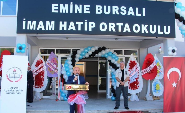 Taşova Emine Bursalı İmam Hatip Ortaokulu açılışı