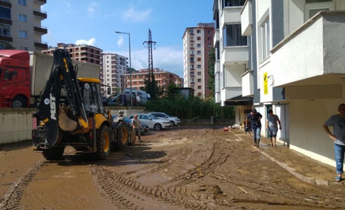 Trabzon'daki sağanak