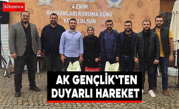 AK Gençlik'ten duyarlı hareket  