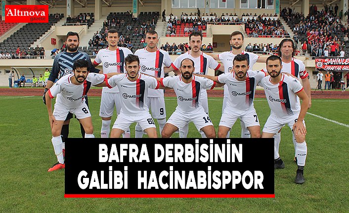 Bafra Derbisinin Galibi  Hacinabisppor 