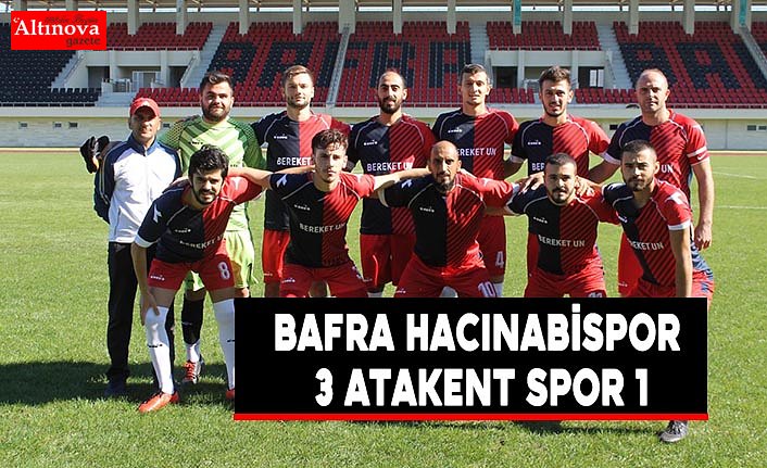 Bafra Hacınabispor 3 Atakent spor 1