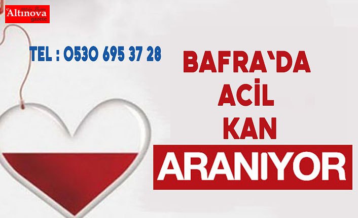 Acil Kan Aranıyor