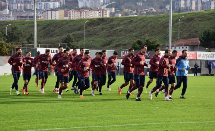 Trabzonspor'da Kayserispor maçı hazırlıkları başladı