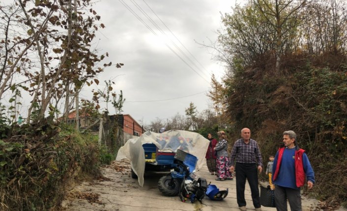 Zonguldak'ta patpat devrildi: 2 yaralı