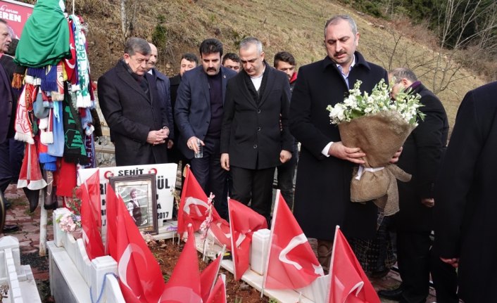 Adalet Bakanı Gül, Trabzon'da