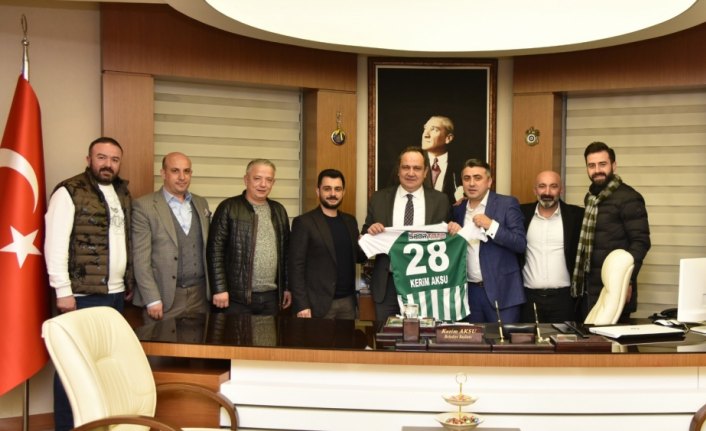 Giresunspor yönetiminden il protokolüne ziyaret