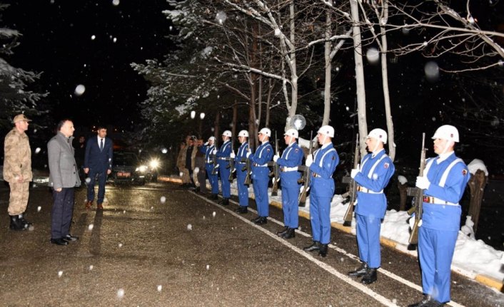 Gümüşhane Valisi Taşbilek'in yeni yıl ziyaretleri