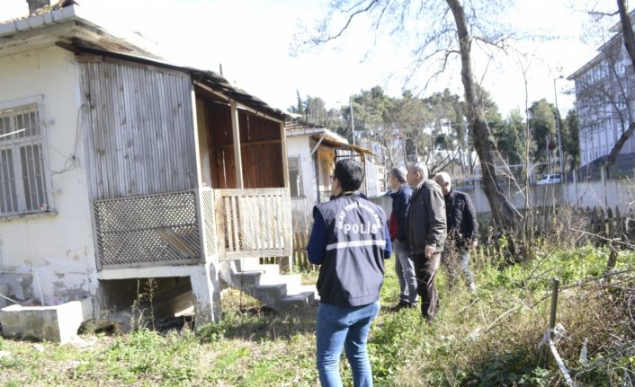 Orman İşletme Müdürlüğü şantiyesinden hırsızlık