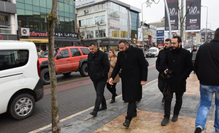 Üniversite öğrencileri şehir içi planlaması yapıyor