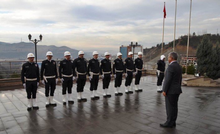 Vali Gürel'den kolluk kuvvetlerine ziyaret