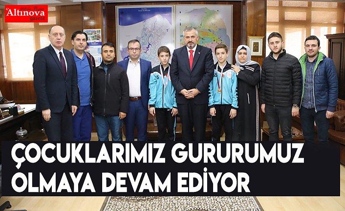 ÇOCUKLARIMIZ GURURUMUZ OLMAYA DEVAM EDİYOR