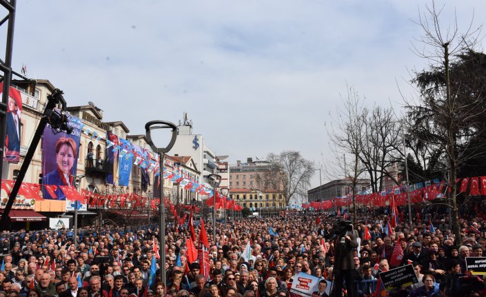 İYİ Parti Genel Başkanı Akşener, Trabzon'da