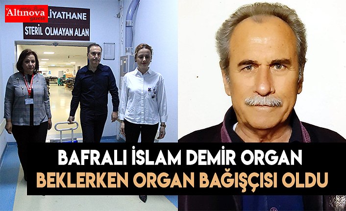 Organ beklerken organ bağışçısı oldu