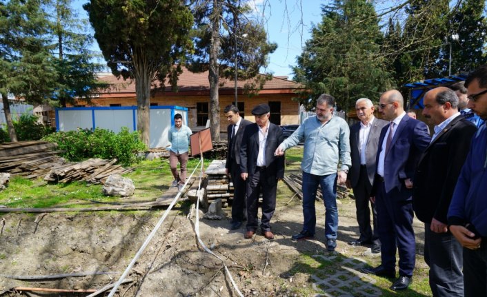 Başkan Kılıç restorasyon çalışmalarını inceledi