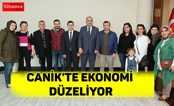 Canik'te ekonomi düzeliyor