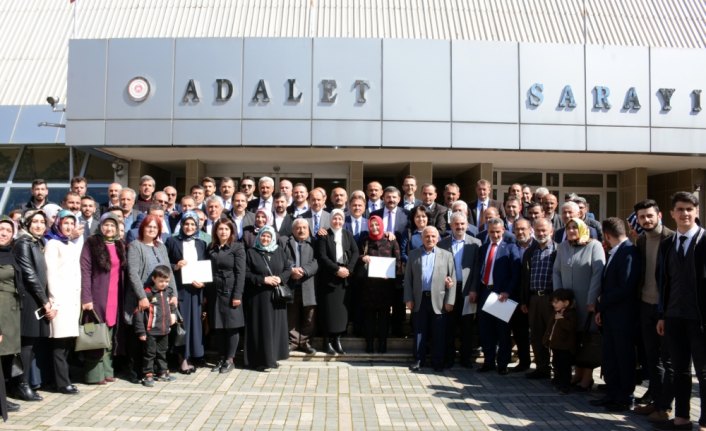 Gümüşhane Belediye Başkanı Ercan Çimen mazbatasını aldı