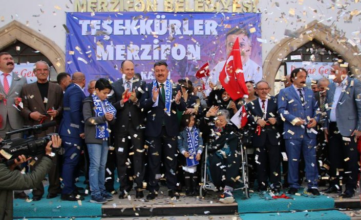 Merzifon Belediye Başkanı Kargı, görevine başladı