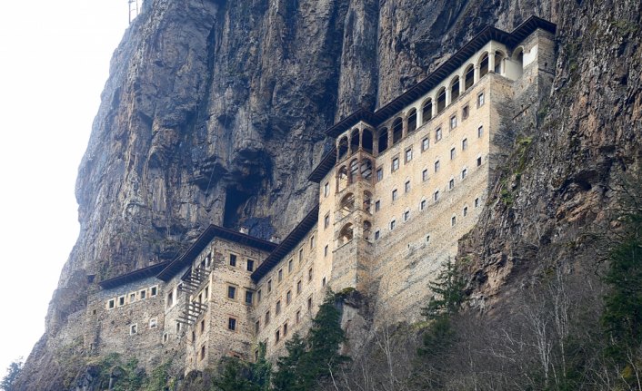 Sümela Manastırı açılış için gün sayıyor