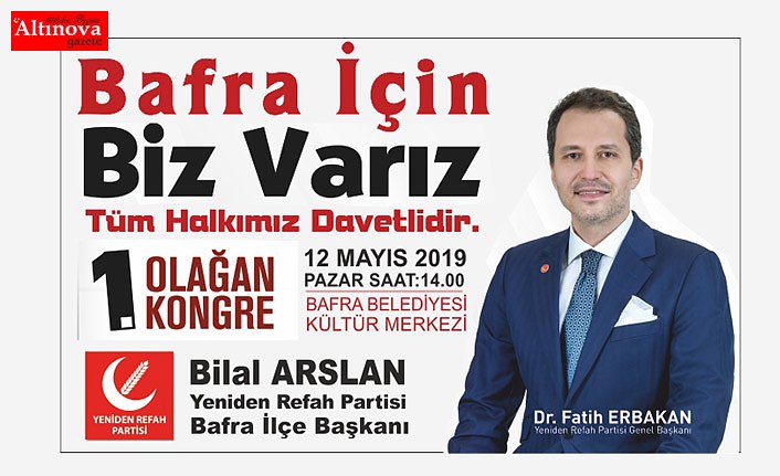 1. Olağan Kongreye davet