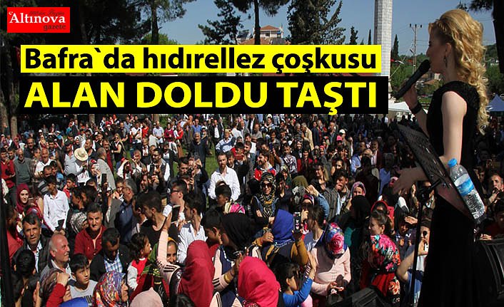 Bafra`da Hıdırellez Şenlikleri