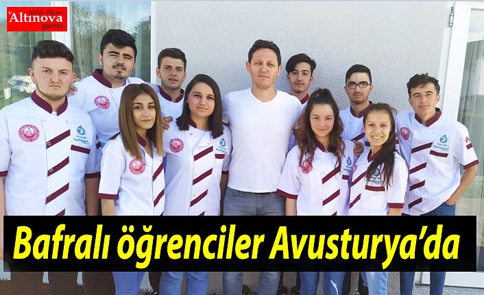 Bafralı öğrenciler Avusturya’da