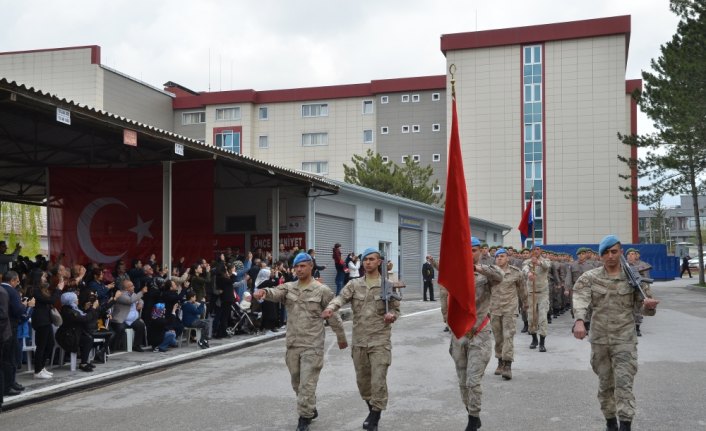 Çorum'da bedelli askerler yemin etti