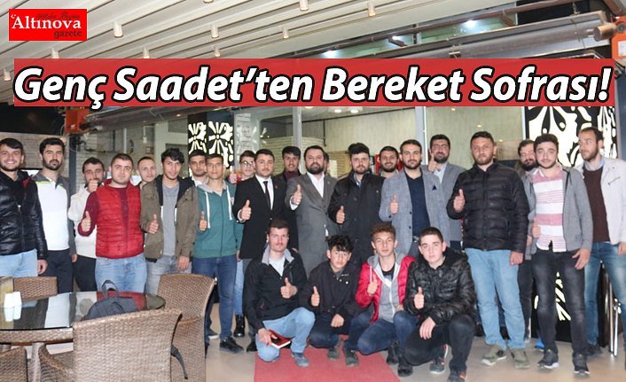 Genç Saadet’ten Bereket Sofrası!