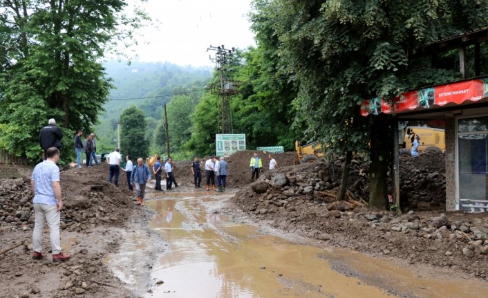 Düzce'deki sağanak