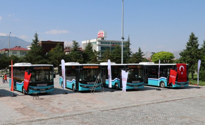 Erzincan'da kent içi ulaşıma 10 yeni midibüs