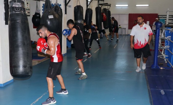 Genç boksörlerin Kastamonu kampı sürüyor