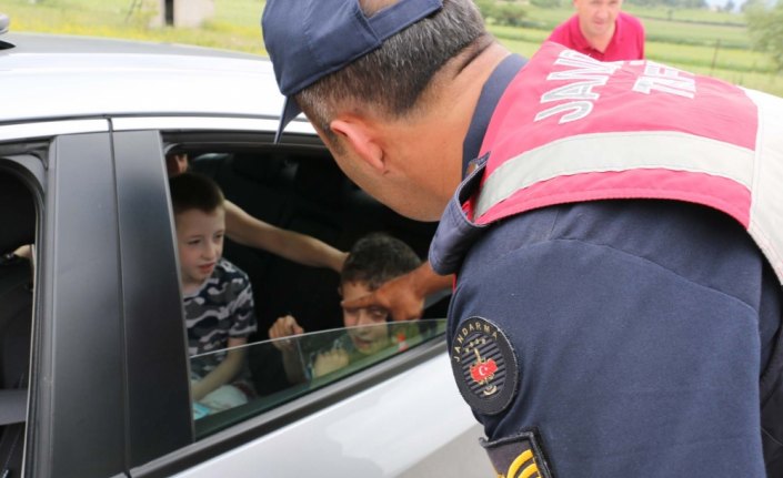 Mudurnu'da trafik denetimleri