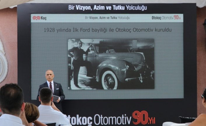 Otokoç Otomotiv'in 90. yılına özel kitabı tanıtıldı