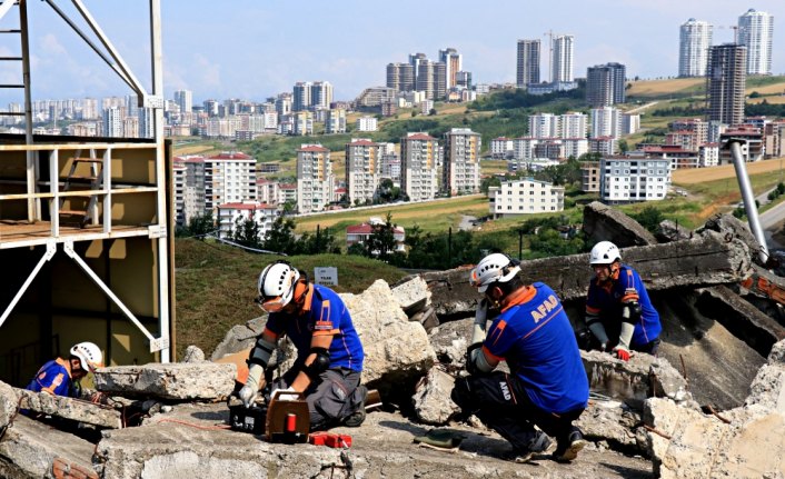 Samsun AFAD'dan deprem tatbikatı