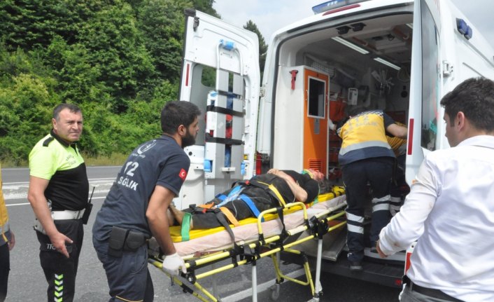 Zonguldak'ta trafik kazası: 1 ölü, 5 yaralı