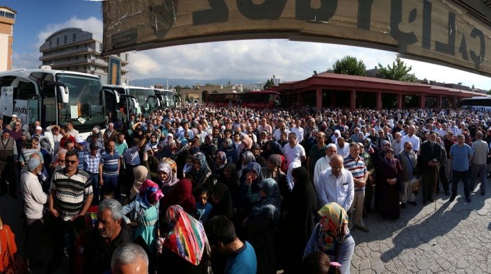 Tokat'tan ilk hac kafilesi uğurlandı