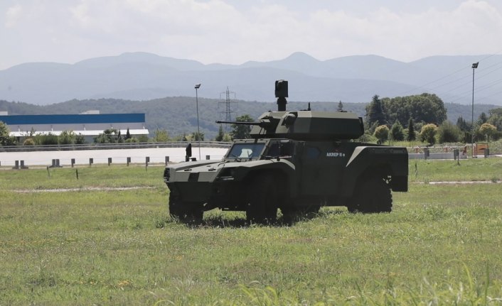 Türkiye'nin elektrikli zırhlısı ilk kez araziye çıktı